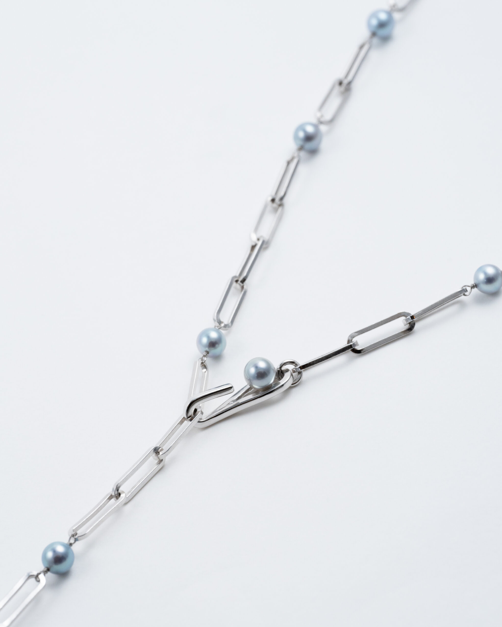 U Necklace G Silver